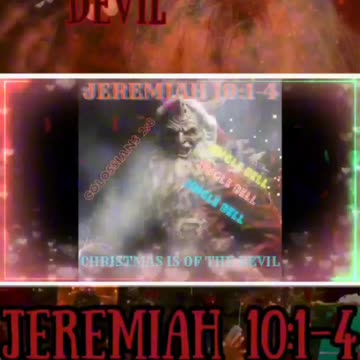 CHRISTMAS IS OF THE DEVIL: PART 1