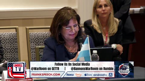 Patricia Bullrich Describes How Argentina Can Be A Beacon Of Light For Latin America
