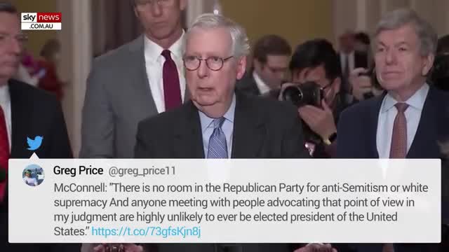 'Mitch is a loser'- Trump hits back at McConnell over Ye, Fuentes dinner