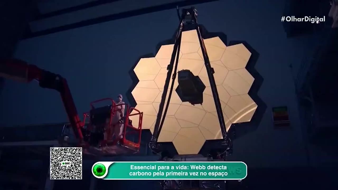 Essencial para a vida Webb detecta carbono pela primeira vez no espaço