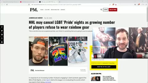 NHL May Cancel LGBT 'Pride' Nights as Players Refuse Rainbow Gear