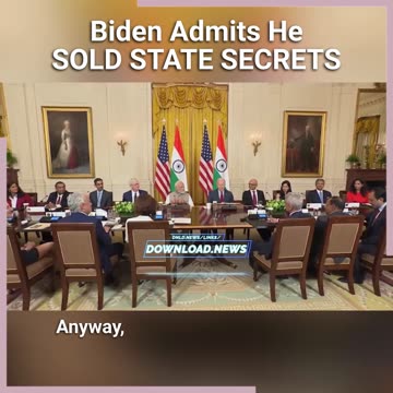 Biden Admits He Sold State Secrets - 6/26/23