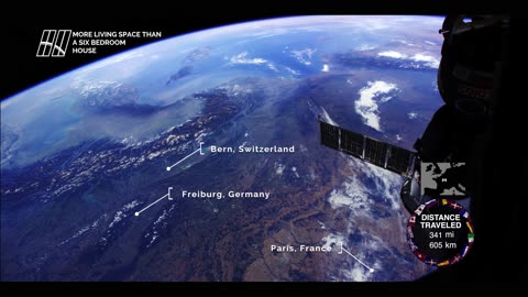 Europe from Space View
