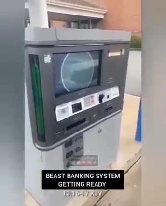 Νέα μηχανήματα ΑΤΜ στην Αμερική με σαρωτή το σημάδι του θηρίου.