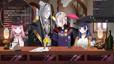 【Vesper Noir | Magni Dezmond | Ouro Kronii】Two and a half hats