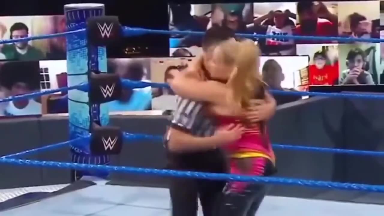 WWE Women Wrestler Oops Moments.