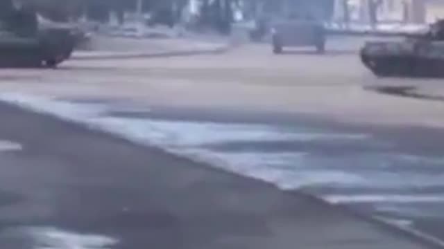 Locals Sound Gleeful With Russian Tanks In Buryn (Northern Ukraine)