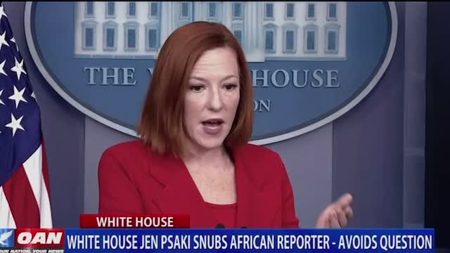 Psaki Snubs African Reporter