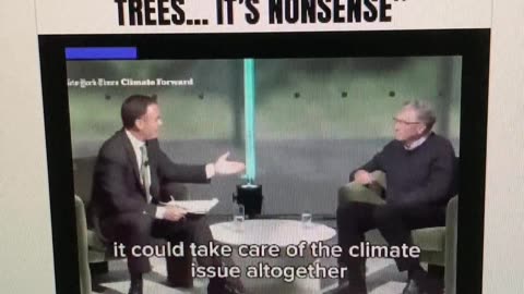 Bill Gates hates trees