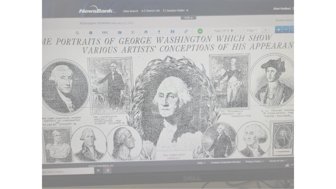 A Journey to the Center of the Public Library: Who is George Washington?