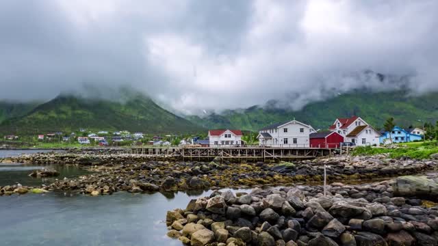 beautiful nature norway natural landscape timelapse