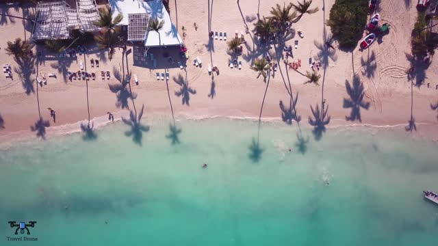 Dominican Republic's Punta Cana 4K Drone Footage