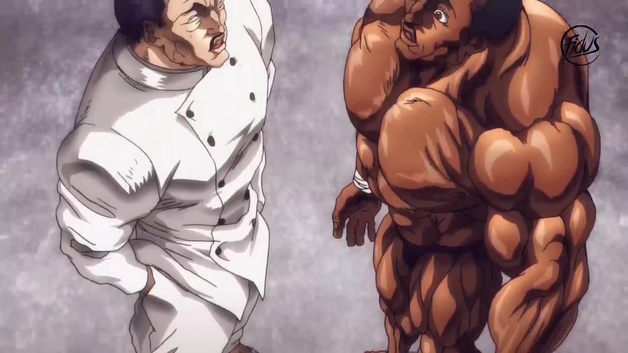 Baki series olivia fight