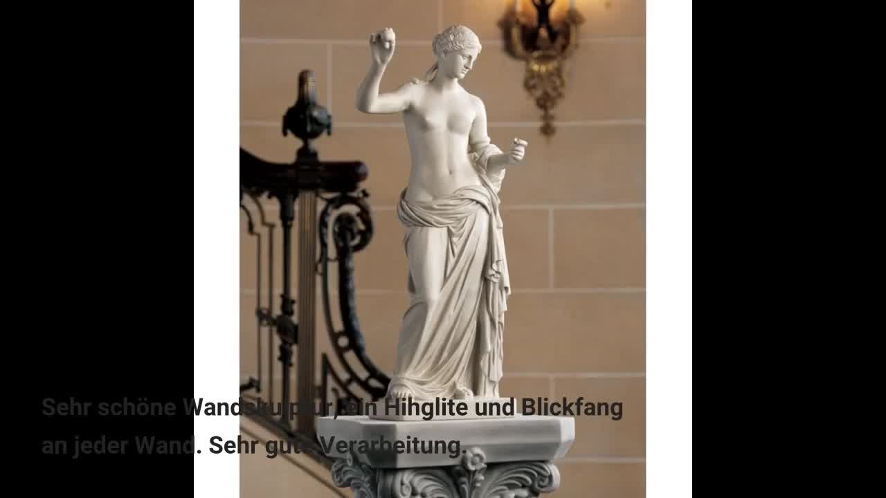 Design Toscano Rachels Art: Venus, Wandskulptur