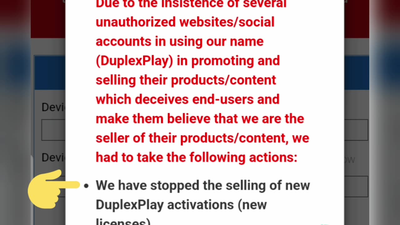 Duplex play activation id and key