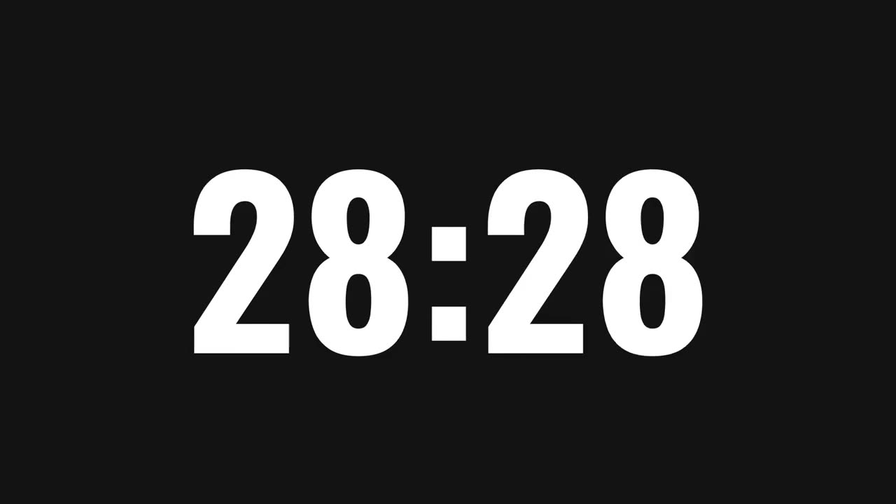 43 Minute Timer with Countdown