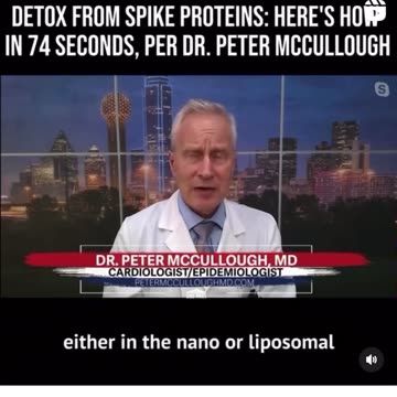 Detox the jab of you took it and everyone else that didn’t should too