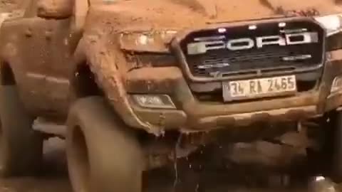 Ford Muscles in the mud