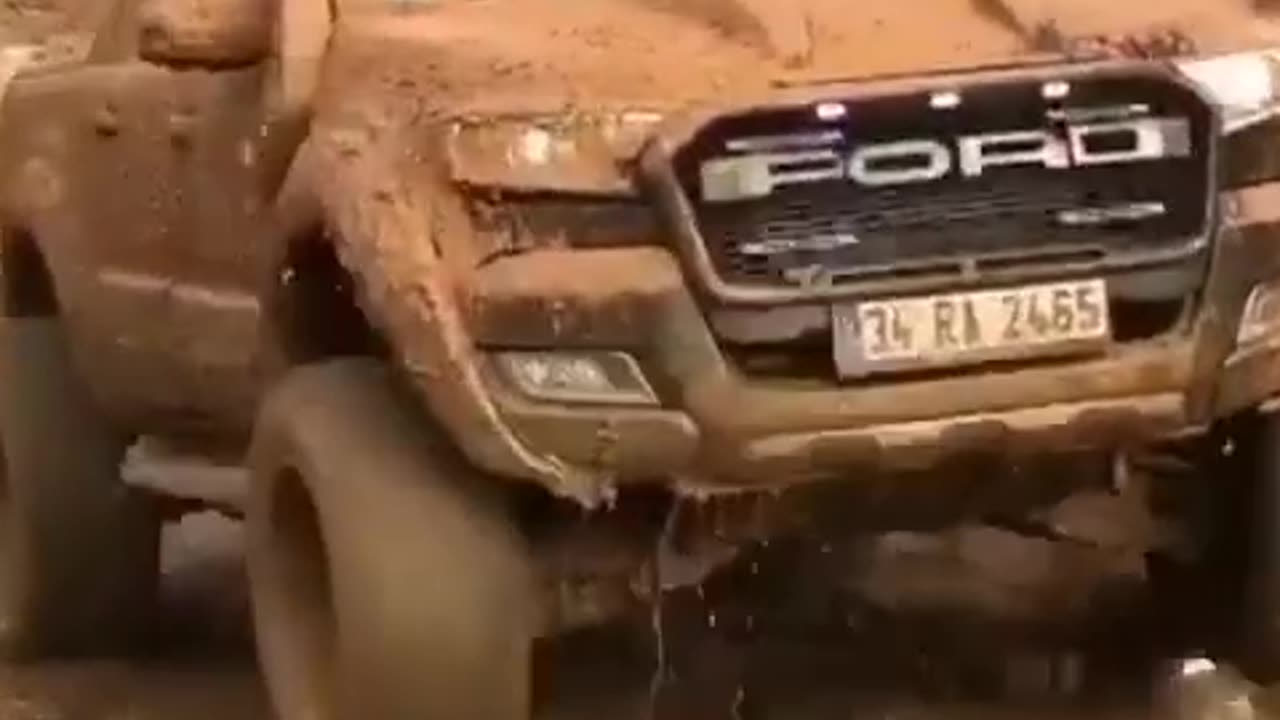 Ford Muscles in the mud