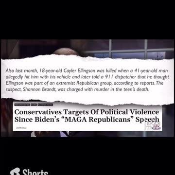 Leftist Political Violence After Biden Speech - Larry Elder