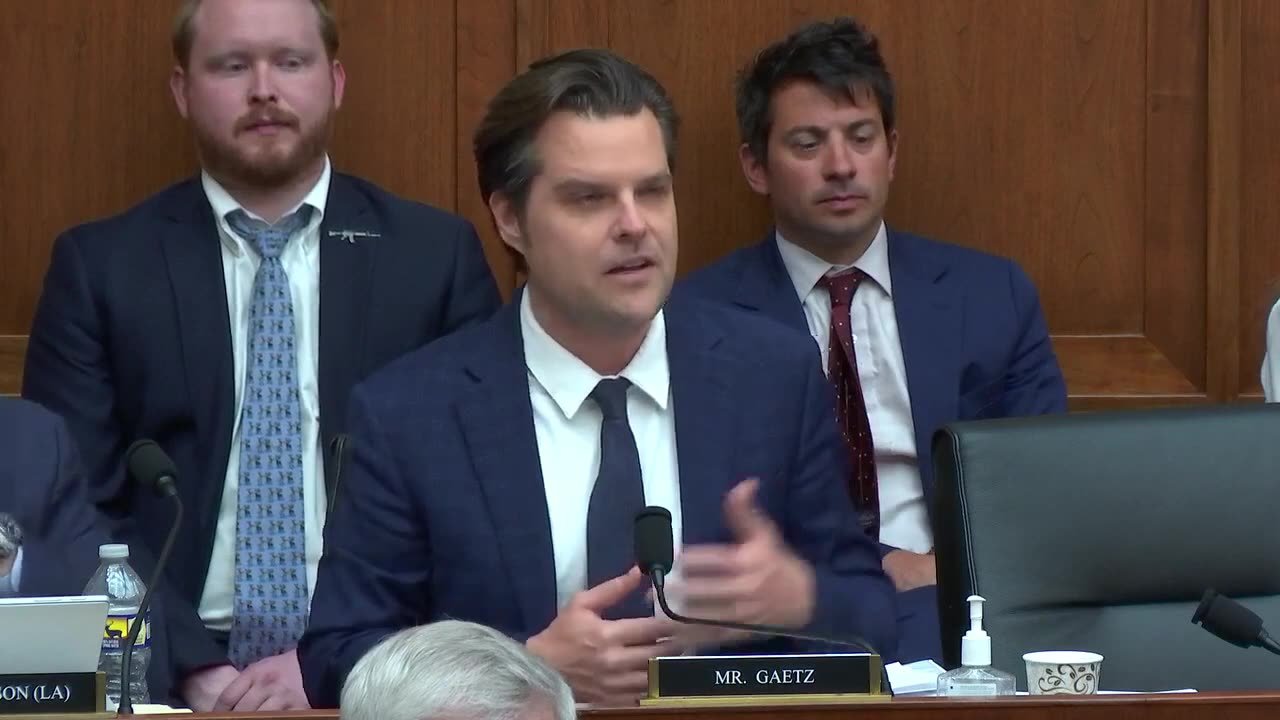 Dem Witness Creates New Name For Some Guns, They're Trying To Erode The 2nd Amendment - Matt Gaetz