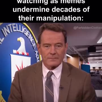 the CIA director watching as memes undermine decades of their manipulation