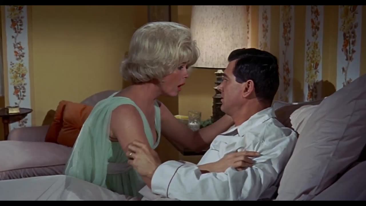 Doris Day and Rock Hudson in Send Me No Flowers (1964)