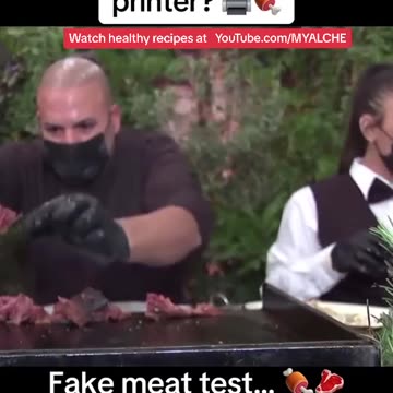 FAKE MEAT TEST