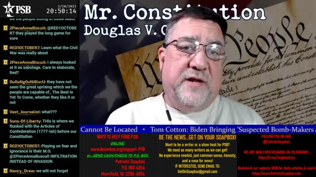2022-02-20 20:00 EST - For The Republic: With Alan Meyers