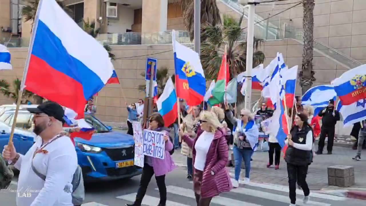 Rally against the military support of the Kiev regime is held in Israel