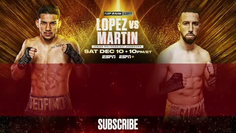 Teofimo Lopez & Sandor Martin Have Intense Faceoff at Press Conference + All the Faceoffs