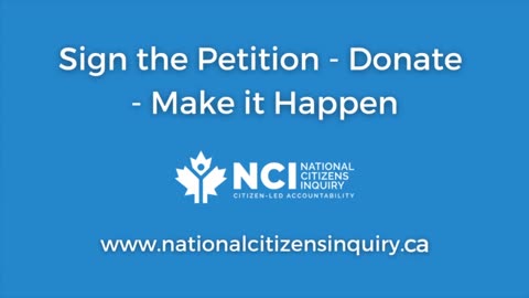 National Citizens Inquiry CANADA Winnipeg Day 1