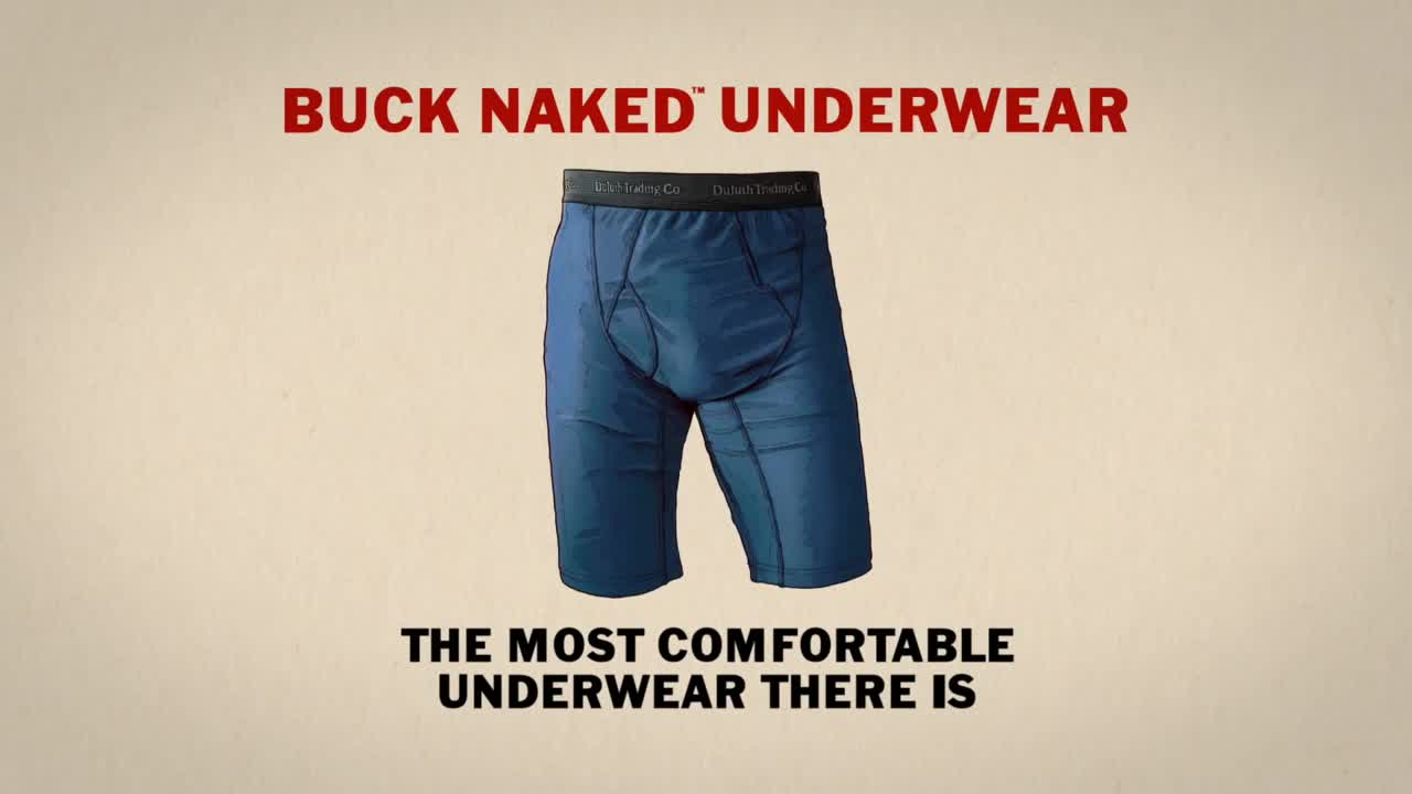 Duluth Trading TV Commercial Buck Naked Underwear (0)