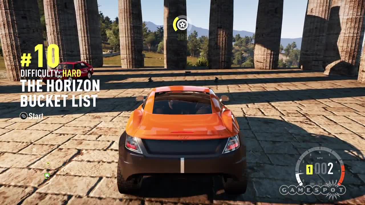 The Horizon Bucket List in Forza Horizon 2