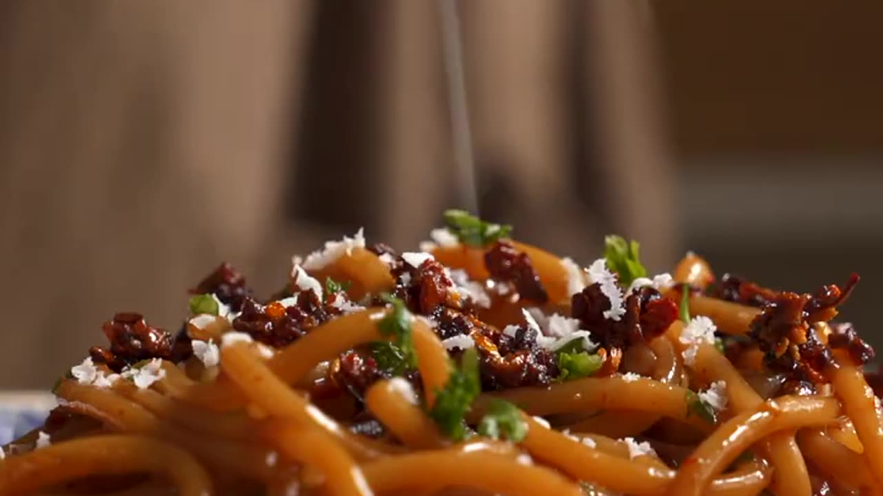 Spicy spaghetti recipe! Spicy pasta!