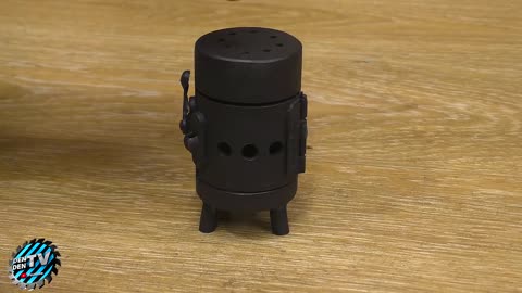 HACKS IDEAS - DIY - THE SMALLEST stove in the world! 100 percent working device.