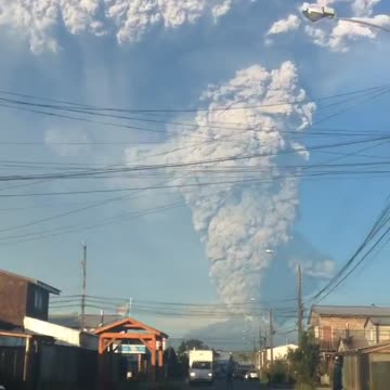 Volcano Erupts in Southern Chile, Locals Evacuated