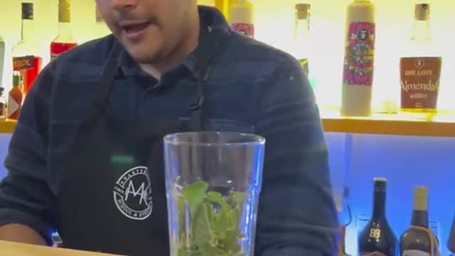 Mojito escocés MK BARTENDING 🇨🇱 SCHOOL&EVENTS