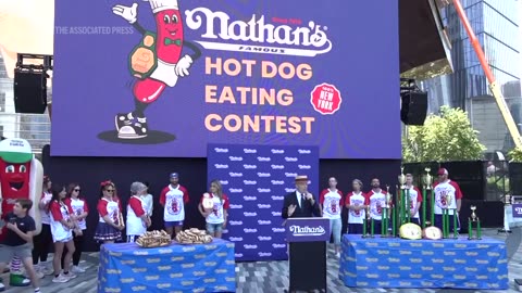 Joey Chestnut a no show at weigh-in for July 4th hot dog eating contest
