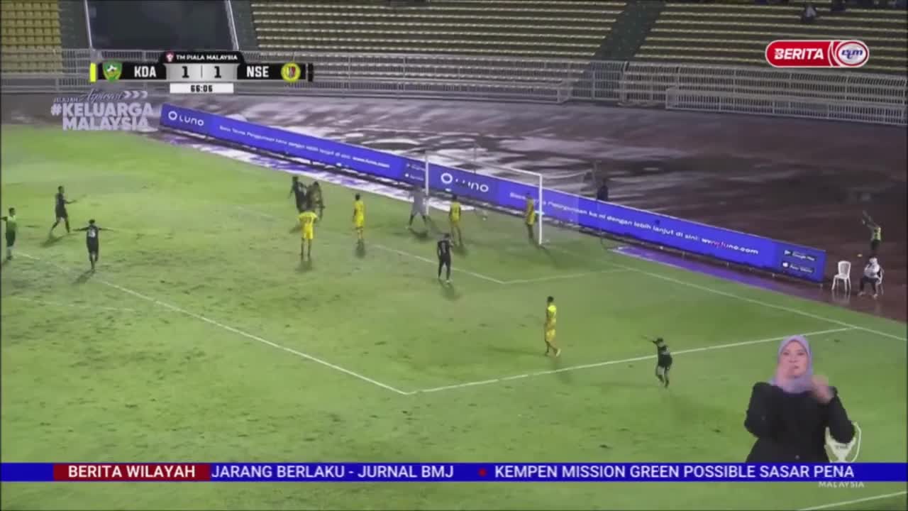 27 OKT 2022 -BERITA WILAYAH-PIALA MALAYSIA 2022-KDA FC TEWAS 1-2 MENENTANG N9 FC