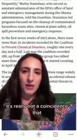 More Than 30 Chemical Spills