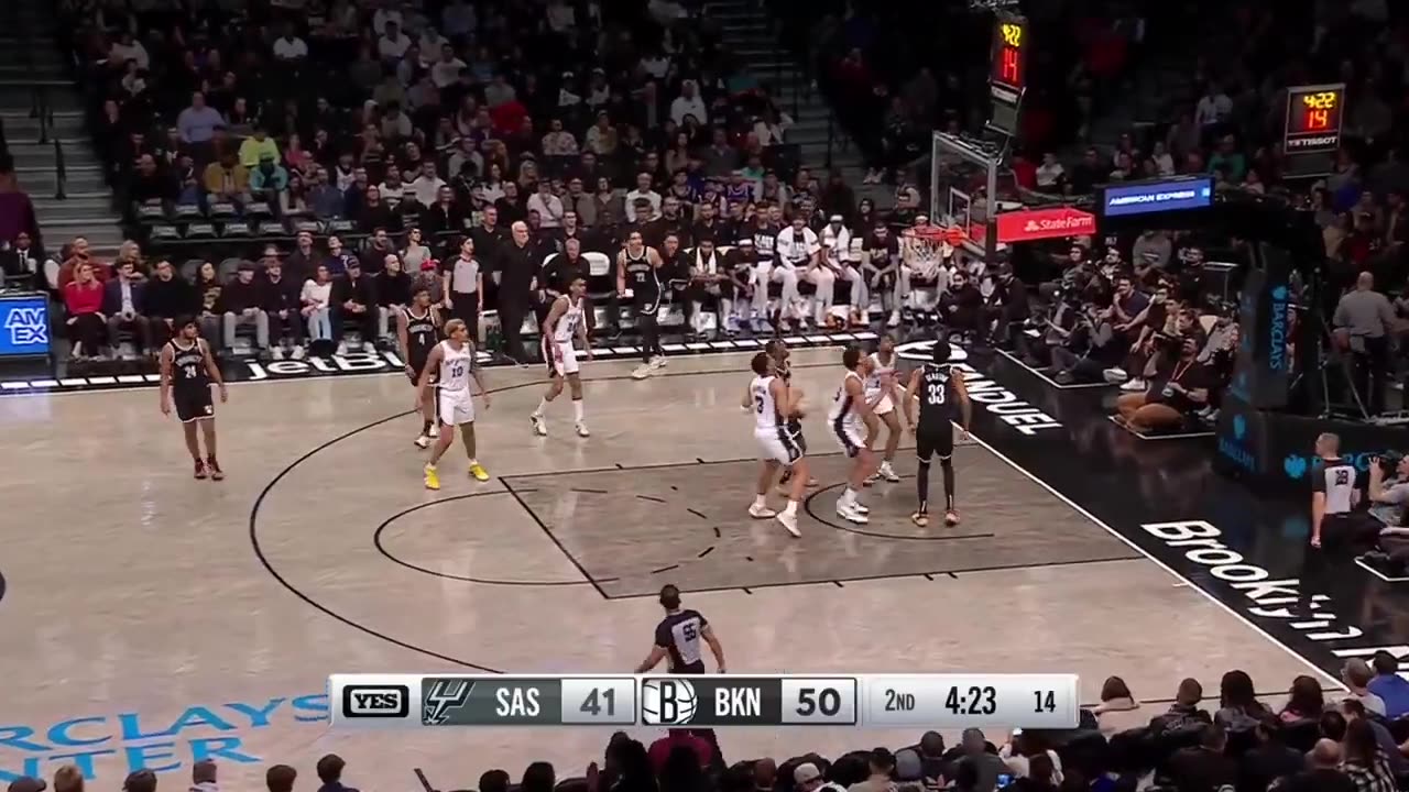 San Antonio Spurs vs Brooklyn Nets Full Game Highlights _ Feb 10 _ 2024 NBA Season