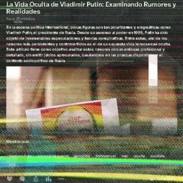 La Vida Oculta de Vladimir Putin: Examinando Rumores y Realidades