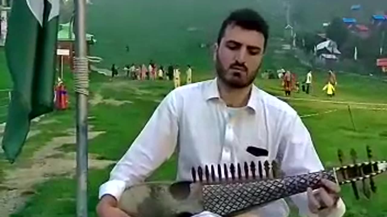 National Anthem of Pakistan played on Rabab