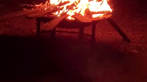 Relaxing fire