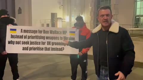 A message from Tommy Robinson to the British government stop funding Ukraine