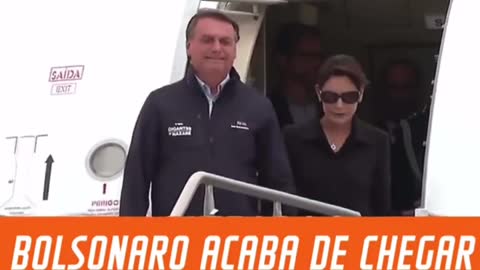 O Presidente no Solo Americano...