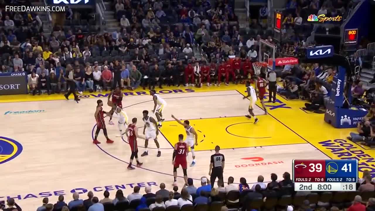 Golden State Warriors vs Miami Heat Full Game Highlights | Oct