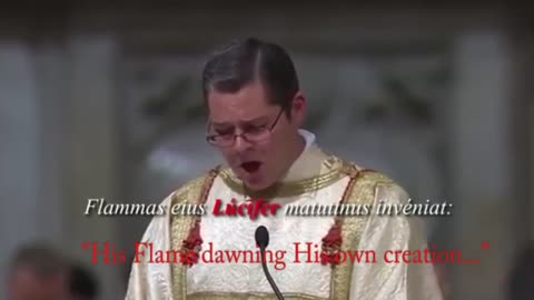 Vatican Openly Declares Lucifer As God At Catholic Mass_