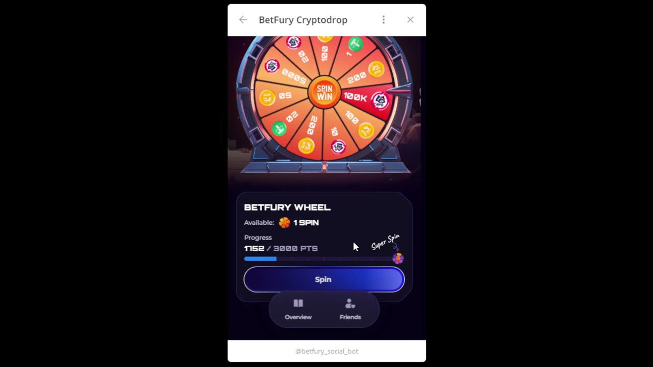 BetFury Cryptodrop (Telegram) - 17th Payment Withdraw +283.20 BFG | Total: 2630.93 BFG